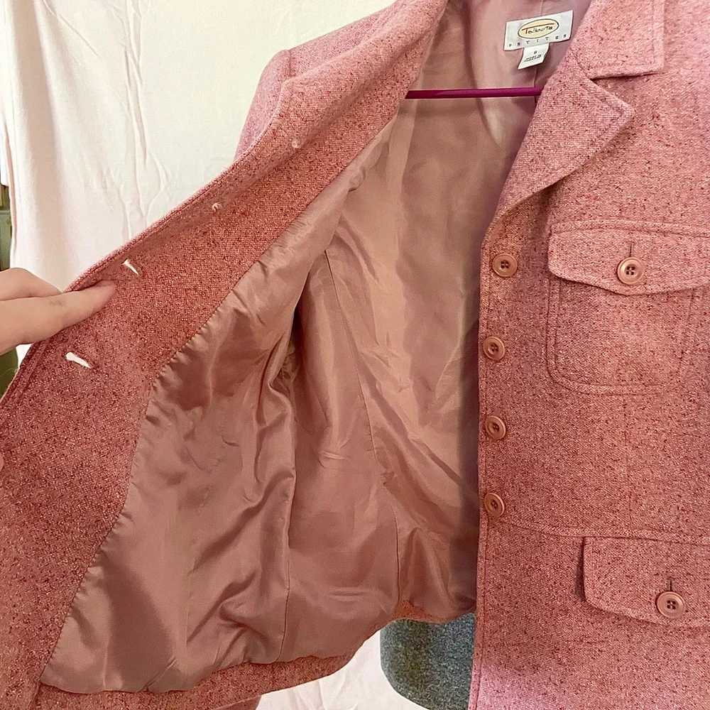Rose Wool Blazer - Picture 8 of 10